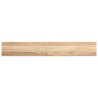 Appuis de fenêtre 2 pcs non traité 100x15x2cm bois chêne massif 559908559908
