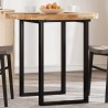 Dessus de table rond Ø80x4 cm bois massif d'acacia 559915559915