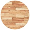 Dessus de table rond Ø80x4 cm bois massif d'acacia 559915559915