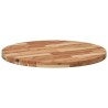 Dessus de table rond Ø80x4 cm bois massif d'acacia 559915559915