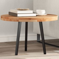 Dessus de table rond Ø60x4 cm bois massif d'acacia 559916559916