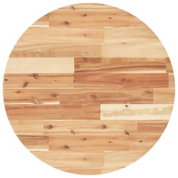 Dessus de table rond Ø60x4 cm bois massif d'acacia 559916559916