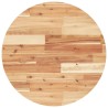 Dessus de table rond Ø60x4 cm bois massif d'acacia 559916559916