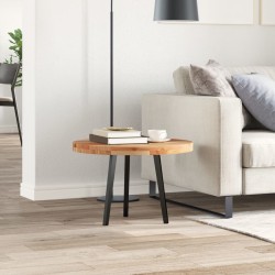 Dessus de table rond Ø60x4 cm bois massif d'acacia 559916559916