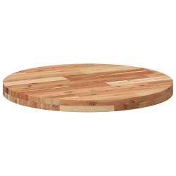 Dessus de table rond Ø60x4 cm bois massif d'acacia 559916559916
