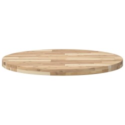 Dessus de table rond Ø80x4 cm bois massif d'acacia 559917559917