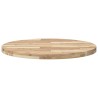 Dessus de table rond Ø80x4 cm bois massif d'acacia 559917559917