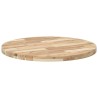 Dessus de table rond Ø80x4 cm bois massif d'acacia 559917559917