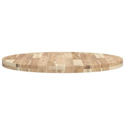 Dessus de table rond Ø80x4 cm bois massif d'acacia 559917559917