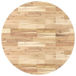 Dessus de table rond Ø90x4 cm bois massif d'acacia 559918559918