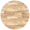 Dessus de table rond Ø90x4 cm bois massif d'acacia 559918559918