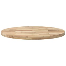 Dessus de table rond Ø90x4 cm bois massif d'acacia 559918559918