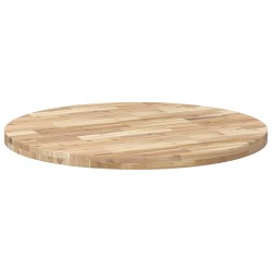Dessus de table rond Ø90x4 cm bois massif d'acacia 559918559918