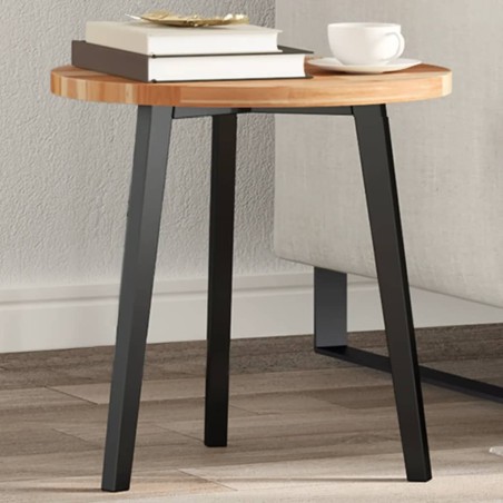 Dessus de table rond Ø40x2 cm bois massif d'acacia 559919559919