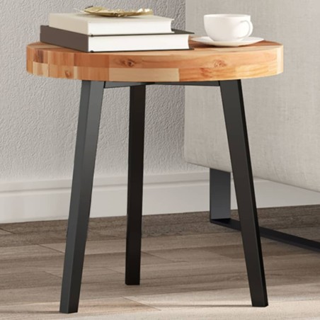 Dessus de table rond Ø40x4 cm bois massif d'acacia 559922559922
