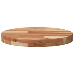 Dessus de table rond Ø40x4 cm bois massif d'acacia 559922559922