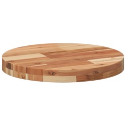 Dessus de table rond Ø40x4 cm bois massif d'acacia 559922559922