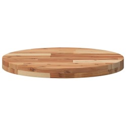 Dessus de table rond Ø50x4 cm bois massif d'acacia 559923559923