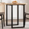 Dessus de table rond Ø80x2 cm bois massif d'acacia 559924559924