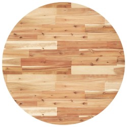 Dessus de table rond Ø80x2 cm bois massif d'acacia 559924559924