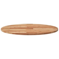 Dessus de table rond Ø80x2 cm bois massif d'acacia 559924559924