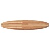 Dessus de table rond Ø80x2 cm bois massif d'acacia 559924559924