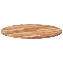 Dessus de table rond Ø80x2 cm bois massif d'acacia 559924559924