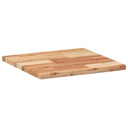 Dessus de table carré 40x40x2 cm bois massif d'acacia 559925559925