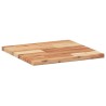 Dessus de table carré 40x40x2 cm bois massif d'acacia 559925559925