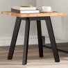 Dessus de table carré 40x40x2 cm bois massif d'acacia 559925559925