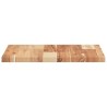 Dessus de table carré 40x40x2 cm bois massif d'acacia 559925559925