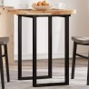 Dessus de table rond Ø70x4 cm bois massif d'acacia 559926559926