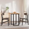 Dessus de table rond Ø70x4 cm bois massif d'acacia 559926559926