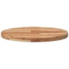 Dessus de table rond Ø70x4 cm bois massif d'acacia 559926559926