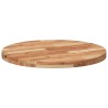 Dessus de table rond Ø70x4 cm bois massif d'acacia 559926559926