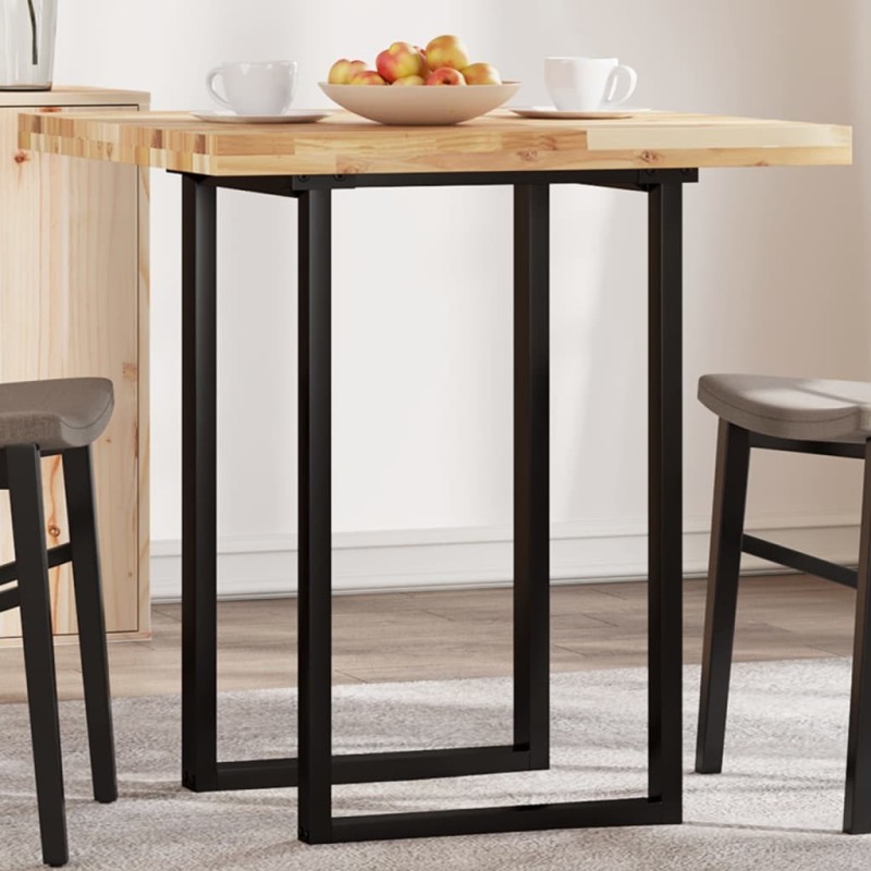 Dessus de table carré 70x70x4 cm bois massif d'acacia 559927559927