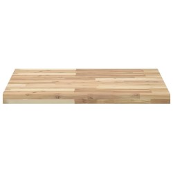 Dessus de table carré 70x70x4 cm bois massif d'acacia 559927559927