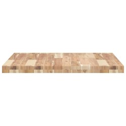 Dessus de table carré 70x70x4 cm bois massif d'acacia 559927559927
