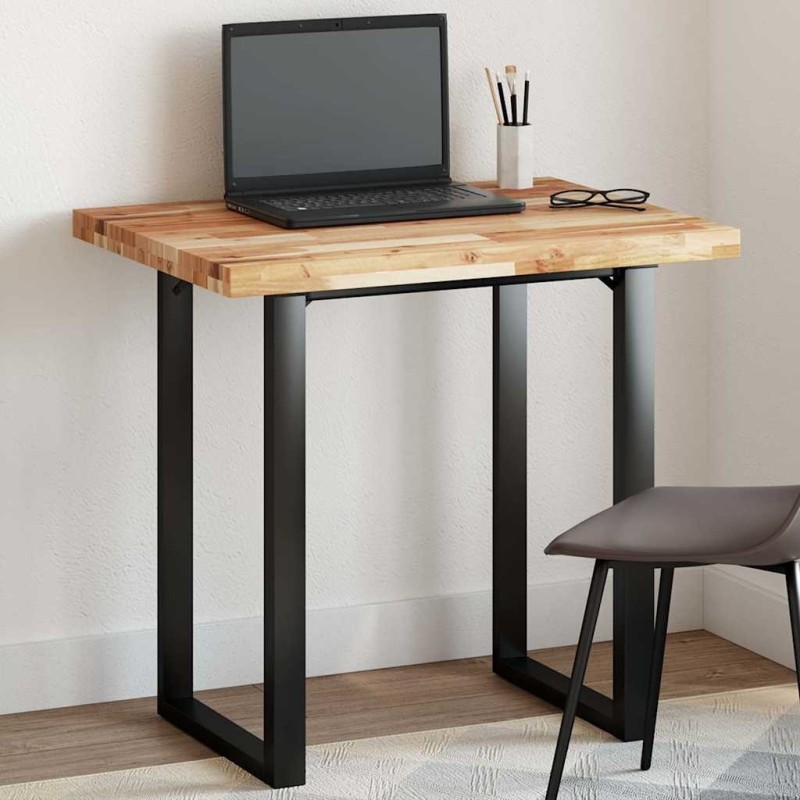 Dessus de table rectangulaire 80x60x4 cm bois massif d'acacia 559929559929