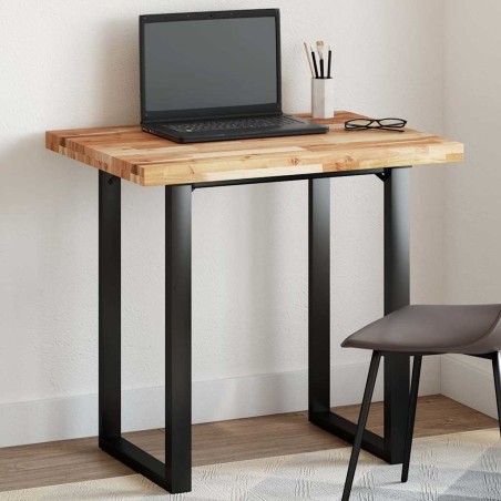 Dessus de table rectangulaire 80x60x4 cm bois massif d'acacia 559929559929