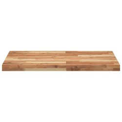 Dessus de table rectangulaire 80x60x4 cm bois massif d'acacia 559929559929