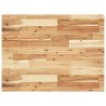 Dessus de table rectangulaire 100x60x4 cm bois massif d'acacia 559933559933