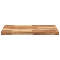 Dessus de table rectangulaire 100x60x4 cm bois massif d'acacia 559933559933