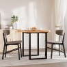 Dessus de table rond Ø90x4 cm bois massif d'acacia 559934559934