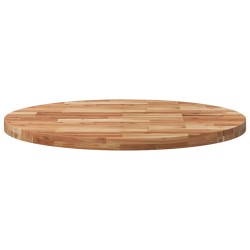 Dessus de table rond Ø90x4 cm bois massif d'acacia 559934559934