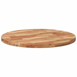 Dessus de table rond Ø90x4 cm bois massif d'acacia 559934559934