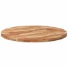 Dessus de table rond Ø90x4 cm bois massif d'acacia 559934559934