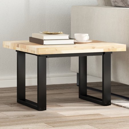 Dessus de table carré 60x60x4 cm bois massif d'acacia 559935559935