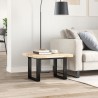 Dessus de table carré 60x60x4 cm bois massif d'acacia 559935559935