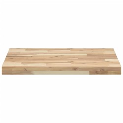 Dessus de table carré 60x60x4 cm bois massif d'acacia 559935559935